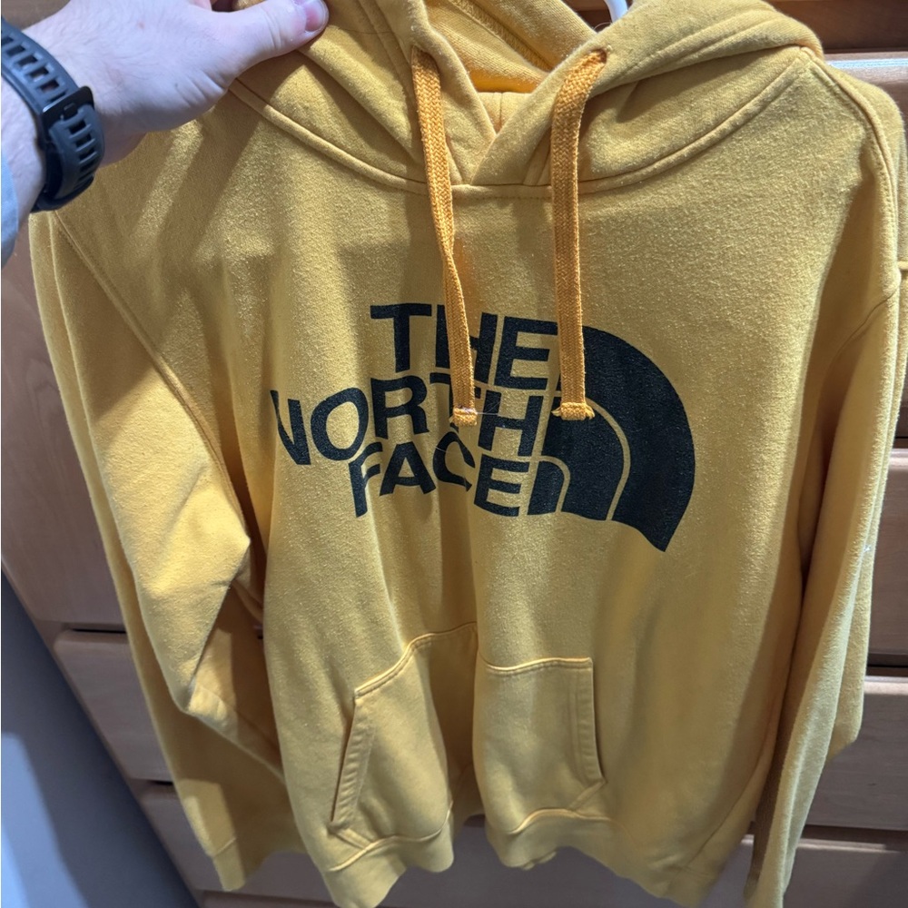 The North Face Men's Mustard Hoodie